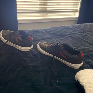 Vans checkerboard black and red I have wore them a few times just walking around